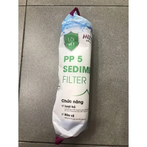 Lõi Lọc Nước Mutosi PP5 Micron Chính Hãng - Bảo Vệ Sức Khỏe, Loại Bỏ Tạp Chất, Thời Gian Sử Dụng 3-6 Tháng