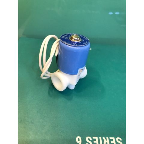 Van Từ Điện Tròn DAUER 24V - Thiết Bị Đóng Mở Cho Máy Lọc Nước RO, Ren Trong 13mm, Nối Nhanh 6mm