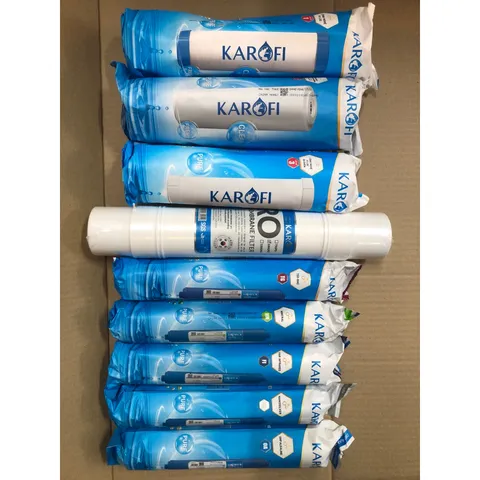 Bộ 9 Lõi Lọc Nước KAROFI Chính Hãng - Thay Thế Máy Lọc Nước IRO 2.0 K9IQ-2A - Lọc 9 Cấp Đảm Bảo Nước Sạch An Toàn