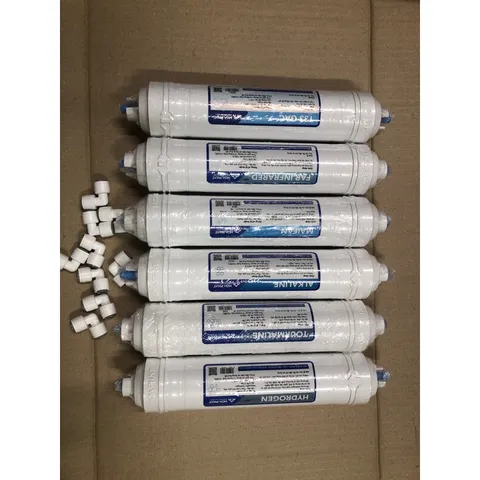 Bộ 6 Lõi Lọc Nước RO Hòa Phát - Hàng Chính Hãng, Cung Cấp Khoáng Chất, Tăng Cường Độ pH, Lọc Sạch Màu Mùi
