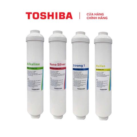 Lõi Lọc Nước TOSHIBA 3in1 Maifan Alkaline Nano Silver - Hàng Chính Hãng Cho Máy Lọc Nước TWP-H1660SVN, TWP-W1035SVN