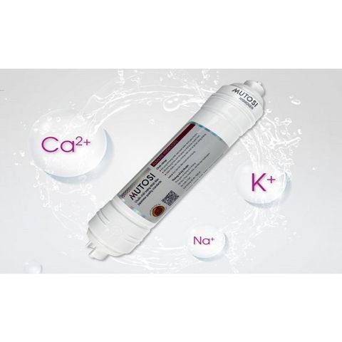 Lõi Lọc Alkaline Hydrogen Mutosi Chính Hãng - Tăng Cường Miễn Dịch, Chống Oxy Hóa, Giảm Axit Dư, Dễ Lắp Đặt