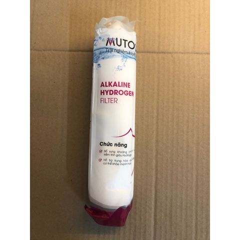 Lõi Lọc Alkaline Hydrogen Mutosi Chính Hãng - Tăng Cường Miễn Dịch, Chống Oxy Hóa, Giảm Axit Dư, Dễ Lắp Đặt