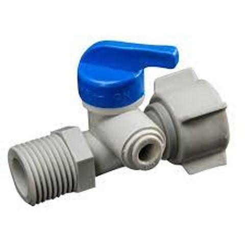 Van Khóa Cấp Nước RO - Thiết Bị Cấp Nước Cho Máy Lọc Nước Nano, Hỗ Trợ Đóng/Mở Nguồn Nước 21mm, Dụng Cụ Tiện Ích