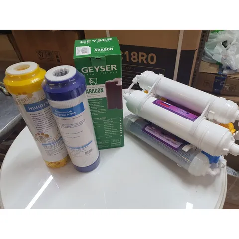 Bộ 8 lõi lọc Nano Geyser TK - Thay thế cho máy lọc nước, công nghệ diệt khuẩn, làm mềm nước, hiệu quả cao
