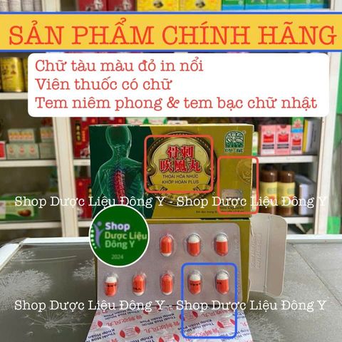 Thoái Hóa Nhức Khớp Hoàn Plus - Hỗ Trợ Sức Khỏe Khớp & Thần Kinh - Xuất Xứ Singapore, 20 Viên