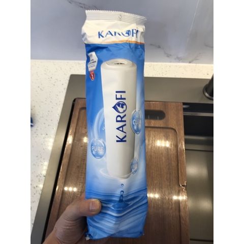 Lõi Lọc Số 2 KAROFI SMAX DUO 2 - Than Hoạt Tính Dạng Hạt, Hàng Chính Hãng, Loại Bỏ Mùi và Chất Hữu Cơ Trong Nước