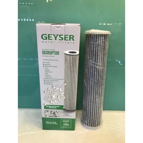 Lõi lọc nước Disruptor Geyser Ecotar 4 - Công nghệ Nano, Khử Virut & Bacteria, Hàng Chính Hãng Nhập Khẩu LB Nga