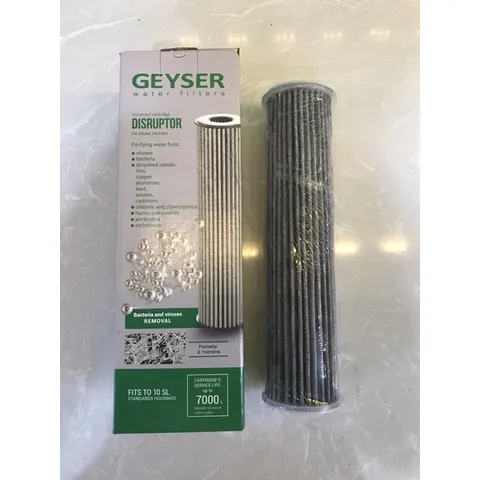 Lõi lọc nước Disruptor Geyser Ecotar 4 - Công nghệ Nano, Khử Virut & Bacteria, Hàng Chính Hãng Nhập Khẩu LB Nga