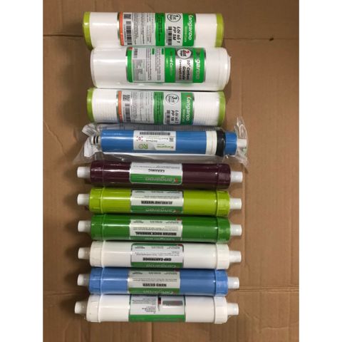 Bộ 10 Lõi Lọc Nước KANGAROO Chính Hãng - Thay Thế Cho Máy Lọc KG10A3, Lọc Sạch Nước, Nâng Cao Chất Lượng Uống