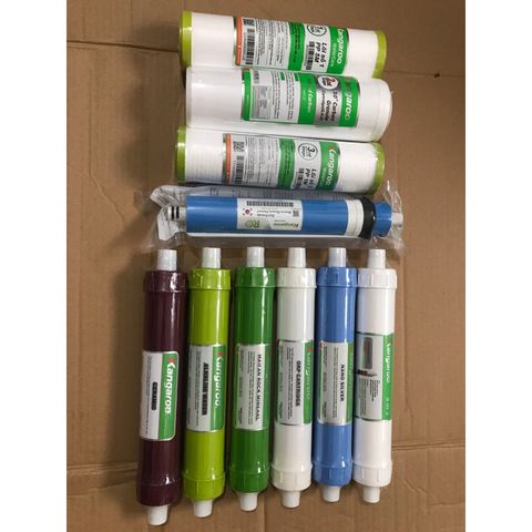 Bộ 10 Lõi Lọc Nước KANGAROO Chính Hãng - Thay Thế Cho Máy Lọc KG10A3, Lọc Sạch Nước, Nâng Cao Chất Lượng Uống
