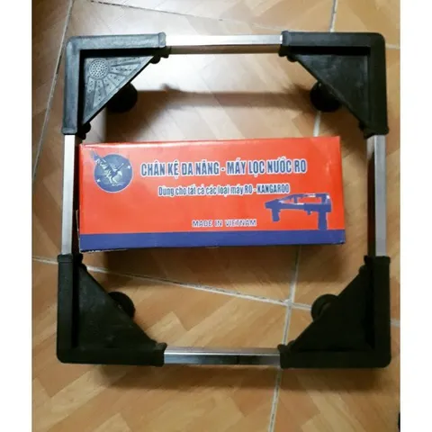 Chân kê máy lọc nước RO, cây nước nóng lạnh - Giúp đồ dùng không bị han gỉ, chạy êm, tăng tuổi thọ.