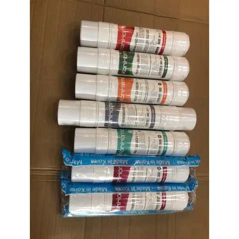 Bộ 7 Lõi Lọc Nước KORIHOME Chính Hãng - Lọc Sạch Vi Khuẩn, Thay Thế Cho Máy Lọc Nước WPK-906, 903, 908, 928 - Made in Korea