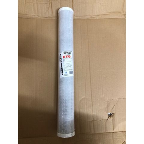 Lõi Lọc Nước Than Nén CTO 20 Inch - Chất Lượng Cao, Khử Mùi, Loại Bỏ Clo và Tạp Chất, 50cm