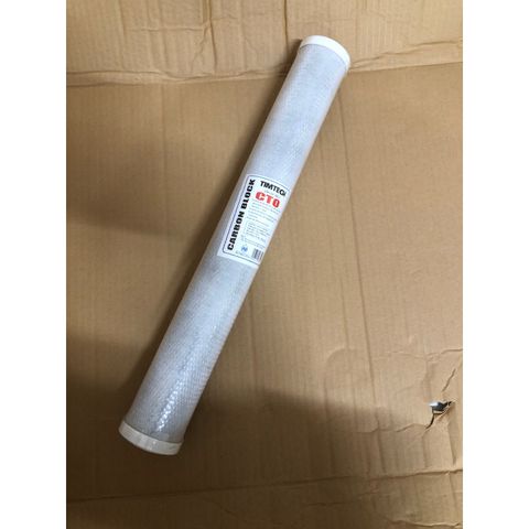Lõi Lọc Nước Than Nén CTO 20 Inch - Chất Lượng Cao, Khử Mùi, Loại Bỏ Clo và Tạp Chất, 50cm