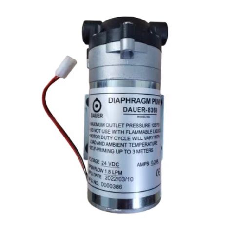 Bơm Tăng Áp DAUER 8369 Plus 24V - 125 PSI Chính Hãng Dùng Cho Máy Lọc Nước RO - Thay Thế Cho Aqua, Karofi, Kangaroo
