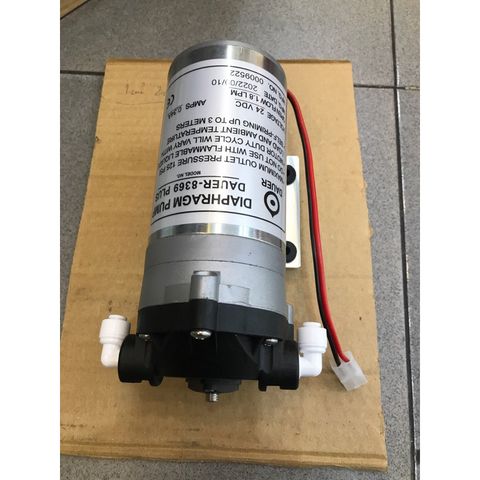 Bơm Tăng Áp DAUER 8369 Plus 24V - 125 PSI Chính Hãng Dùng Cho Máy Lọc Nước RO - Thay Thế Cho Aqua, Karofi, Kangaroo