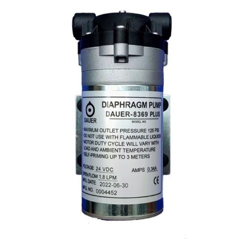 Bơm Tăng Áp DAUER 8369 Plus 24V - 125 PSI Chính Hãng Dùng Cho Máy Lọc Nước RO - Thay Thế Cho Aqua, Karofi, Kangaroo