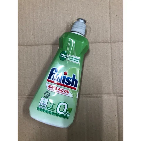 Nước Làm Bóng Finish Eco 0% 400ML - Sản Phẩm Thân Thiện Môi Trường Cho Máy Rửa Chén, Hiệu Suất Sấy Khô Gấp Đôi, Bát Đĩa Sáng Bóng