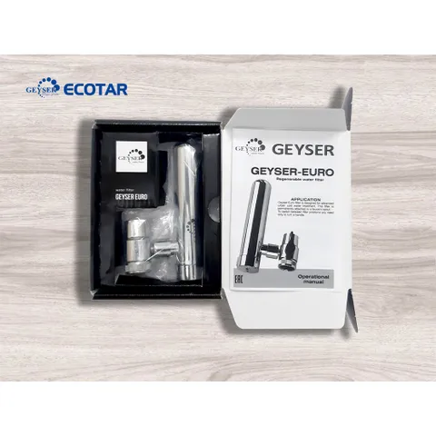 [KM] Máy lọc nước tại vòi Geyser Euro M – Made in Russia - Công nghệ Aragon 4 in 1 - Bảo hành : 2 năm chính hãng