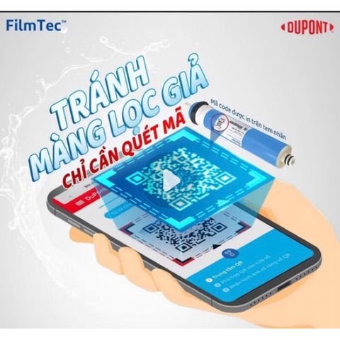 Lõi Lọc Nước Số 4 KAROFI - Màng RO DUPONT Chính Hãng, Lọc Sạch Vi Khuẩn và Gai Mỡ, Nguồn Nước Tinh Khiết, Tuổi Thọ 18-24 Tháng