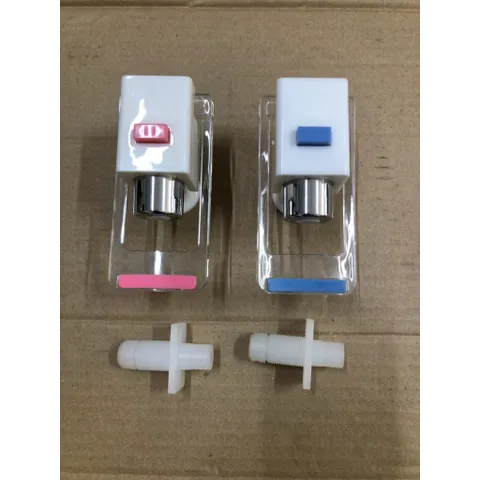 Bộ 2 Vòi Nóng Lạnh Karofi HCV-200 - Vòi Thay Thế Máy Lọc Nước Kangaroo Kg43 Kg44 Kg45 Kg46 Kg47 Kg49 Chất Lượng Cao
