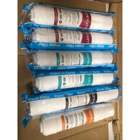 Bộ 6 Lõi Lọc Nước Korihome Chính Hãng cho Máy Lọc Wpk-688H - Lõi Sediment, Pre Carbon, RO Membrane, và Post Carbon Chất Lượng cao