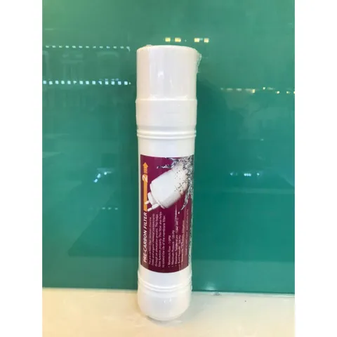 Lõi lọc nước PRE CARBON số 2 - Loại đầu U - Nhập khẩu Hàn Quốc, than hoạt tính cao cấp, thay thế máy lọc nước nóng lạnh