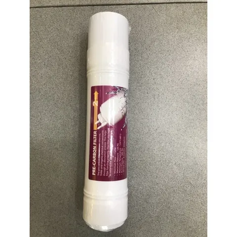 Lõi lọc nước PRE CARBON số 2 - Loại đầu U - Nhập khẩu Hàn Quốc, than hoạt tính cao cấp, thay thế máy lọc nước nóng lạnh
