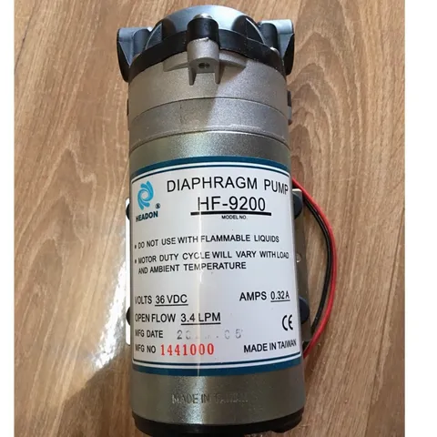 Bơm Tăng Áp Headon HF9200 36V - Bơm Phun Sương và Tưới Cây - Xuất Xứ Đài Loan, Tiết Kiệm Nước, Chạy Êm, Bền Bỉ