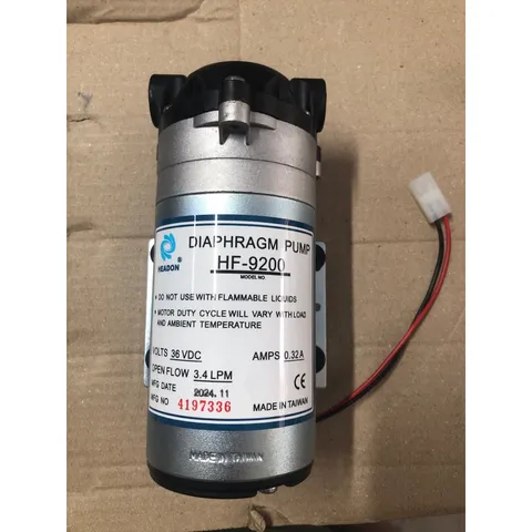 Bơm Tăng Áp Headon HF9200 36V - Bơm Phun Sương và Tưới Cây - Xuất Xứ Đài Loan, Tiết Kiệm Nước, Chạy Êm, Bền Bỉ