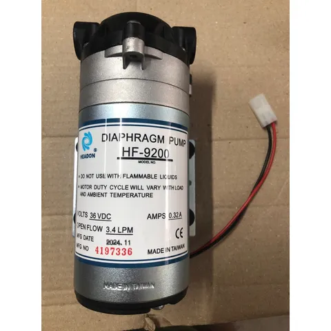 Bơm Tăng Áp Headon HF9200 36V - Bơm Phun Sương và Tưới Cây - Xuất Xứ Đài Loan, Tiết Kiệm Nước, Chạy Êm, Bền Bỉ