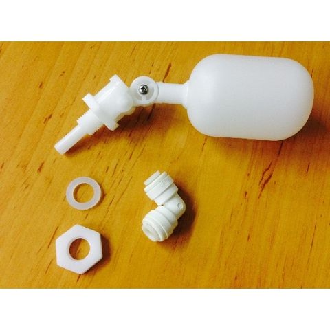 Phao Cơ Chống Tràn Trắng cho Máy Lọc Nước Nóng Lạnh - Tự Động, Nhỏ Gọn, An Toàn và Bền Bỉ