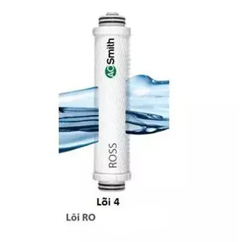 Lõi Lọc Số 4 - AO Smith - Màng Lọc RO Side Stream -Hàng chính hãng - Loại bỏ 99,9% kim loại nặng (Asen, chì, thủy ngân…)