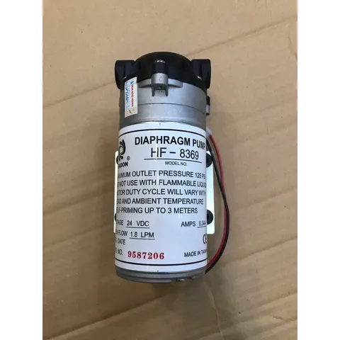 Bơm 24V Headon HF 8369 - Chính Hãng - Dùng tăng áp cho máy lọc nước RO, máy phun sương
