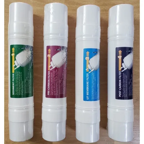Lõi Lọc Nước 1,2,3,4 Nhập Khẩu Hàn Quốc - Bộ Lõi Lọc Sạch Virus, Vi Khuẩn, Than Hoạt Tính, Công Nghệ UltraFiltration