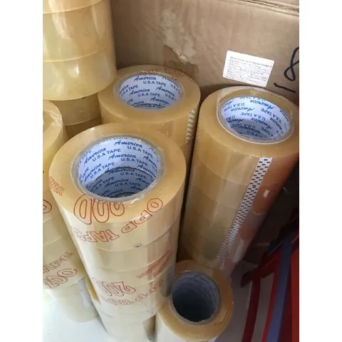 Lốc 6 Cuộn Băng Keo Trong 200 Yard - Băng Dính Siêu Dính Chất Lượng Cao, Đóng Gói Hàng Hóa Bền Bỉ - 2KG Việt Nam
