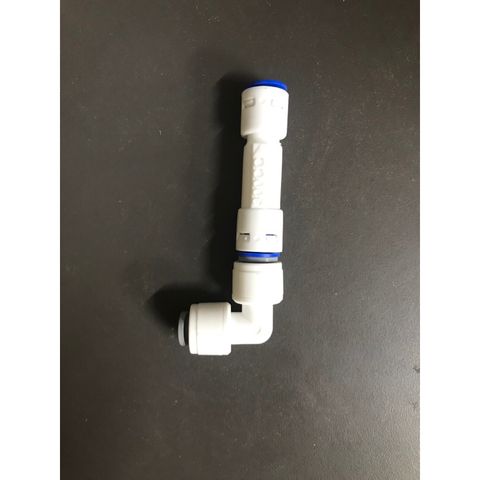Van 1 Chiều Góc Nối Nhanh - Van Xả Nước Thải 300CC Cho Máy Lọc Nước RO - Giảm Lượng Nước Thải, Chất Liệu Nhựa Cao Cấp