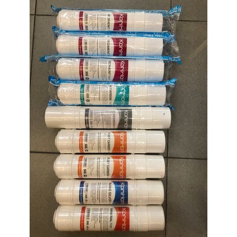 Combo 9 Lõi Lọc Korihome Chính Hãng Dùng Cho Máy Lọc Nước WPK-K91 - Bộ Lõi Lọc Sạch, An Toàn Cho Nguồn Nước Uống