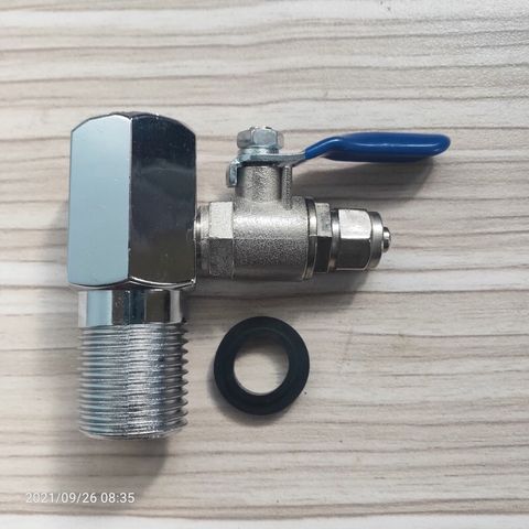 Van Khóa Cấp Nước Thép Cao Cấp cho Máy Lọc RO & Nano - Van Đóng Ngắt Nước Tiện Lợi, Dụng Cụ Hữu Ích Cho Gia Đình
