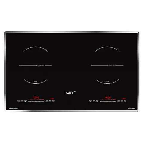 Bếp 2 Từ KAFF KF-SD300II - Hàng Chính Hãng, Công Nghệ IGBT Siemens, Mặt Kính Crystal Siêu Bền, Tiết Kiệm Điện Năng 40%