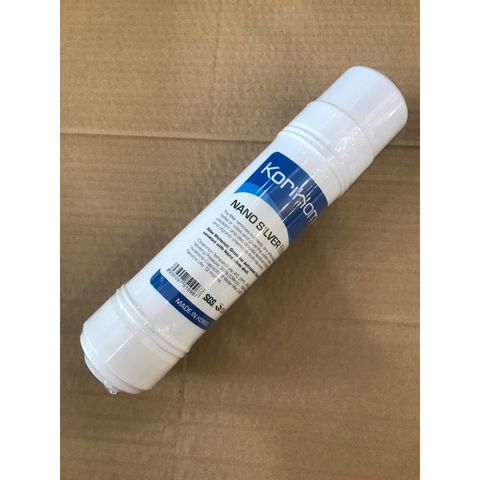 Lõi Lọc Nước Korihome Nano Silver - Hàng Chính Hãng, Loại Bỏ Vi Khuẩn, An Toàn Cho Sức Khỏe, Tuổi Thọ 12-24 Tháng, Xuất Xứ Hàn Quốc