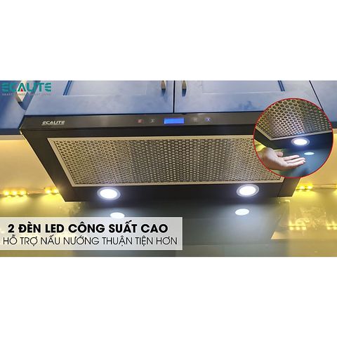 Máy Hút Mùi Âm Tủ Ecalite EH-AT90LCD - Điều Khiển Cảm Ứng, 90cm, Khử Mùi Hiệu Quả, Thiết Kế Sang Trọng, Bảo Hành 3 Năm