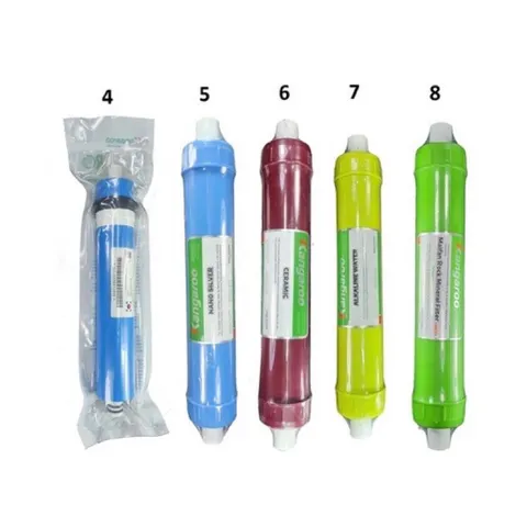 Bộ 5 Lõi Lọc Nước Kangaroo Chính Hãng 4,5,6,7,8 - Lọc Sạch Vi Khuẩn, Tạo Nước Tinh Khiết, An Toàn Cho Sức Khỏe