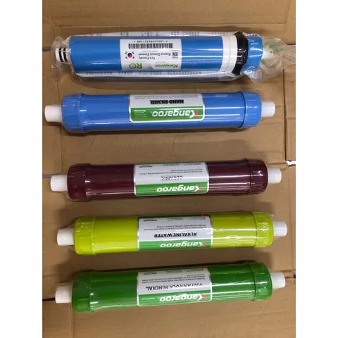 Bộ 5 Lõi Lọc Nước Kangaroo Chính Hãng 4,5,6,7,8 - Lọc Sạch Vi Khuẩn, Tạo Nước Tinh Khiết, An Toàn Cho Sức Khỏe