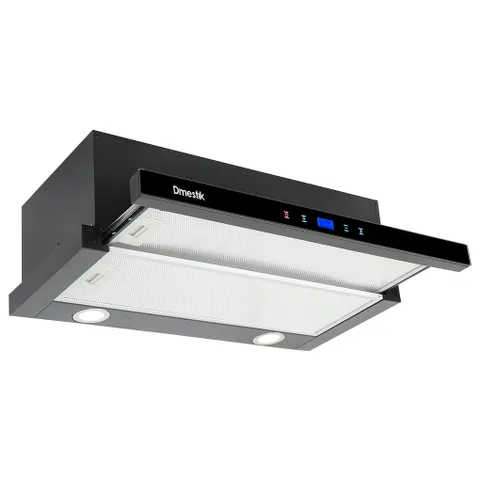 Máy Hút Mùi Âm Tủ Dmestik ES4970 DMK Đen - 70cm, Công Suất 950 m3/h, Điều Khiển Cảm Ứng, Bảo Hành 3 Năm Chính Hãng