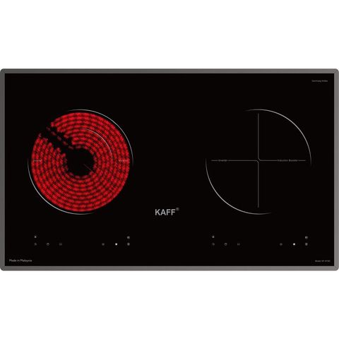 Bếp Điện Từ KAFF KF-073IC - Bếp Kết Hợp 1 Từ 1 Điện, Mặt Kính Siêu Bền, Công Nghệ INVERTER Tiết Kiệm Điện, Bảo Hành 5 Năm