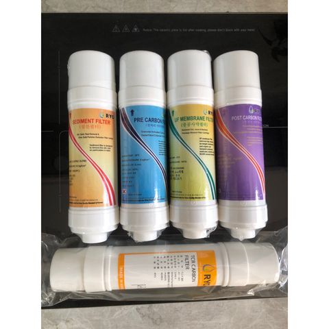Bộ 5 Lõi Lọc Nước RYO 12345 - Chính Hãng, Thay Thế Cho Máy Lọc Nước RP901 - Công Nghệ Lọc UF Siêu Tinh Khiết, Made in Korea