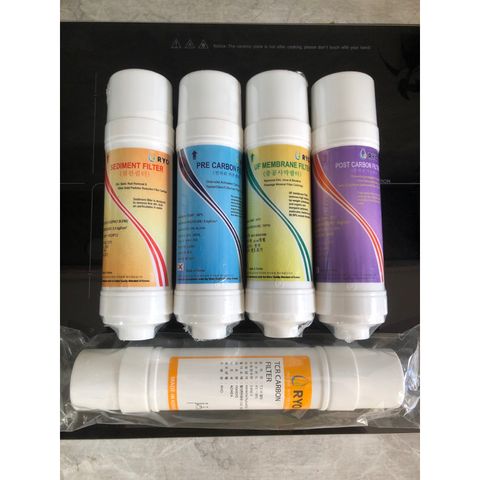 Bộ 5 Lõi Lọc Nước RYO 12345 - Chính Hãng, Thay Thế Cho Máy Lọc Nước RP901 - Công Nghệ Lọc UF Siêu Tinh Khiết, Made in Korea