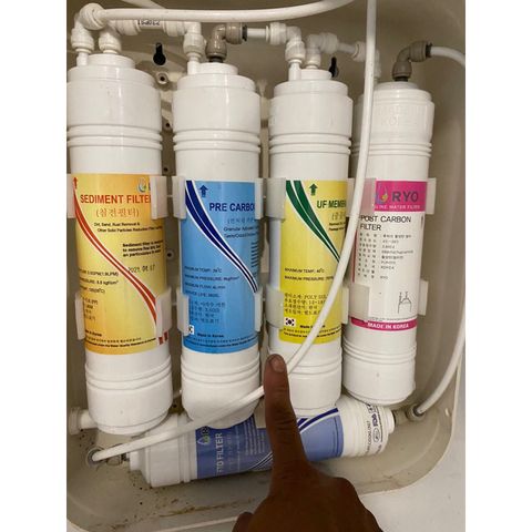 Bộ 5 Lõi Lọc Nước RYO 12345 - Chính Hãng, Thay Thế Cho Máy Lọc Nước RP901 - Công Nghệ Lọc UF Siêu Tinh Khiết, Made in Korea